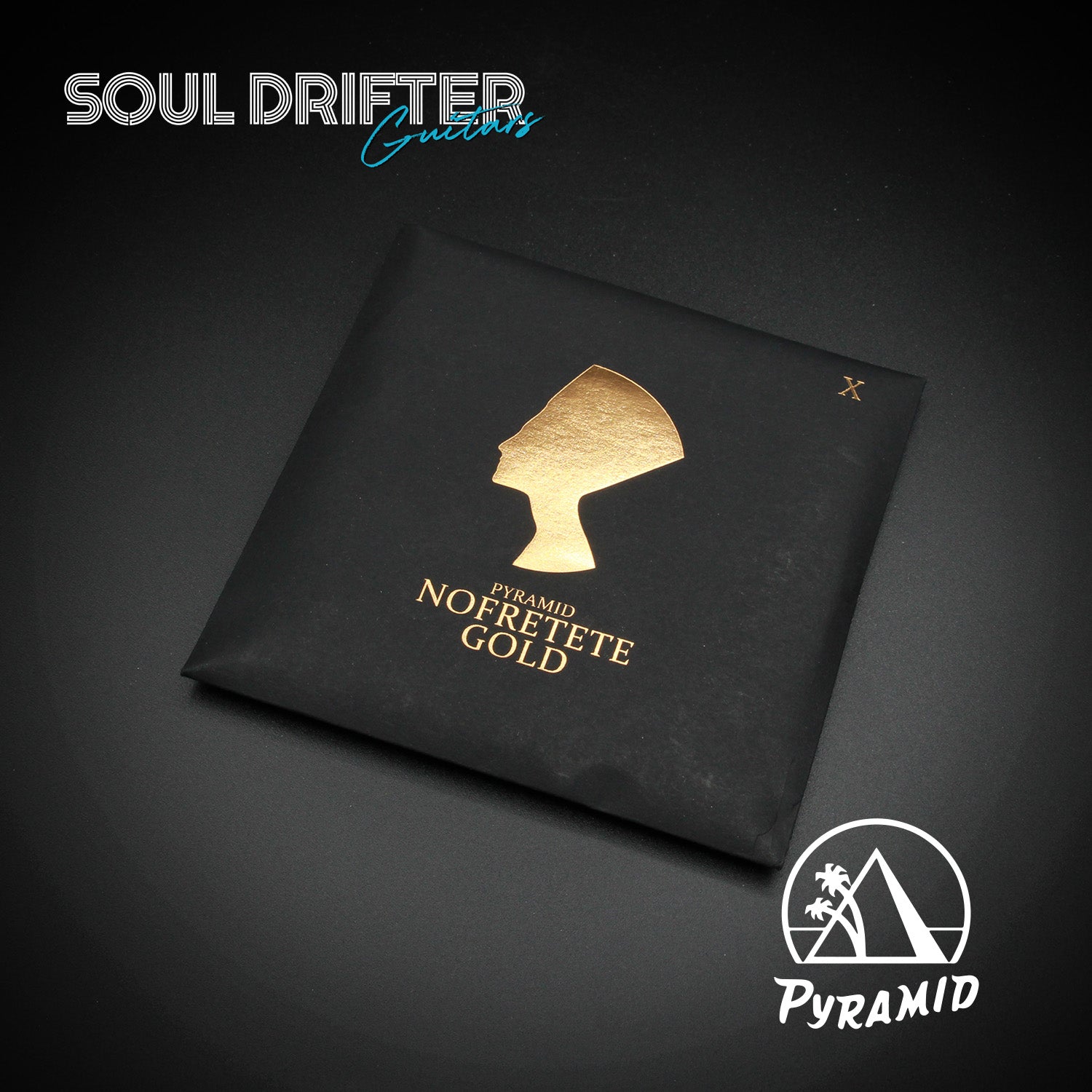 Pyramid Nofretete X Gold Electric Guitar Strings (.010-.046)