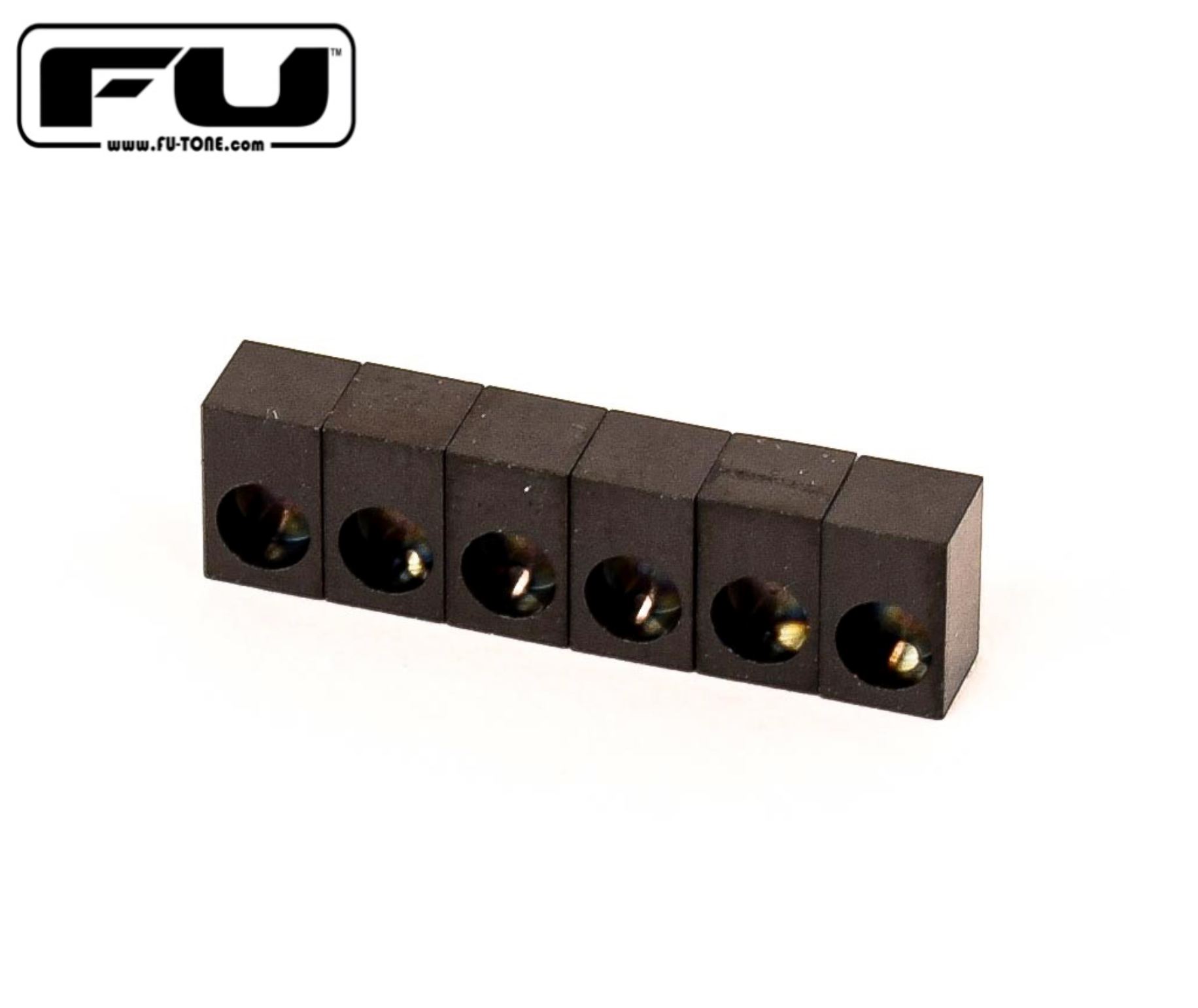 FU-Tone Titanium Saddle Insert Set (6) - Black