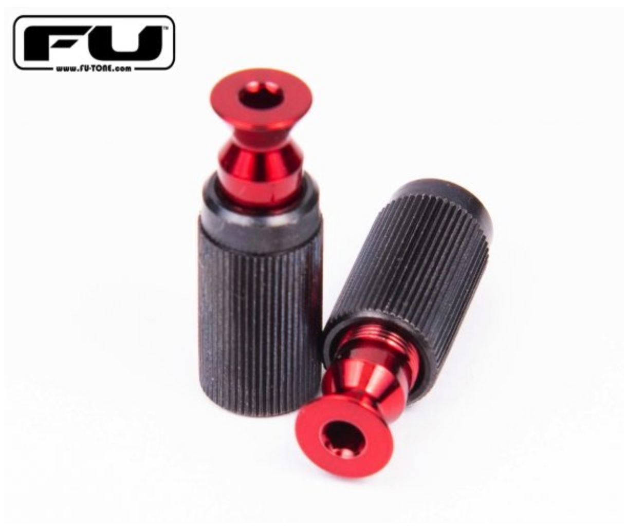 FU-Tone Titanium Bridge Posts - Red