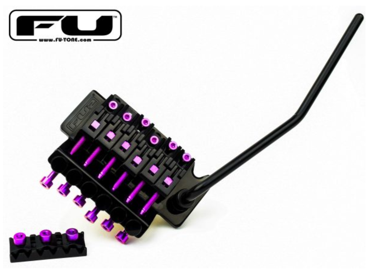FU-Tone Titanium Saddle Mounting Screw Set (6) - Purple