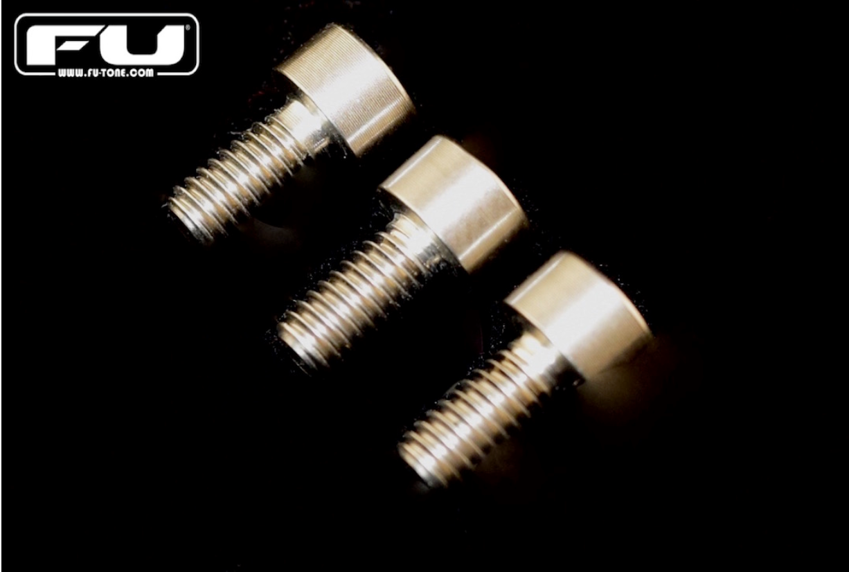 FU-Tone Titanium Nut Clamping Screws (3)