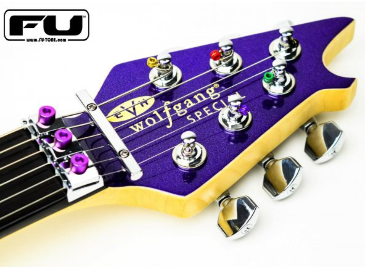 FU-Tone Titanium Nut Clamping Screw Set (3) - Purple