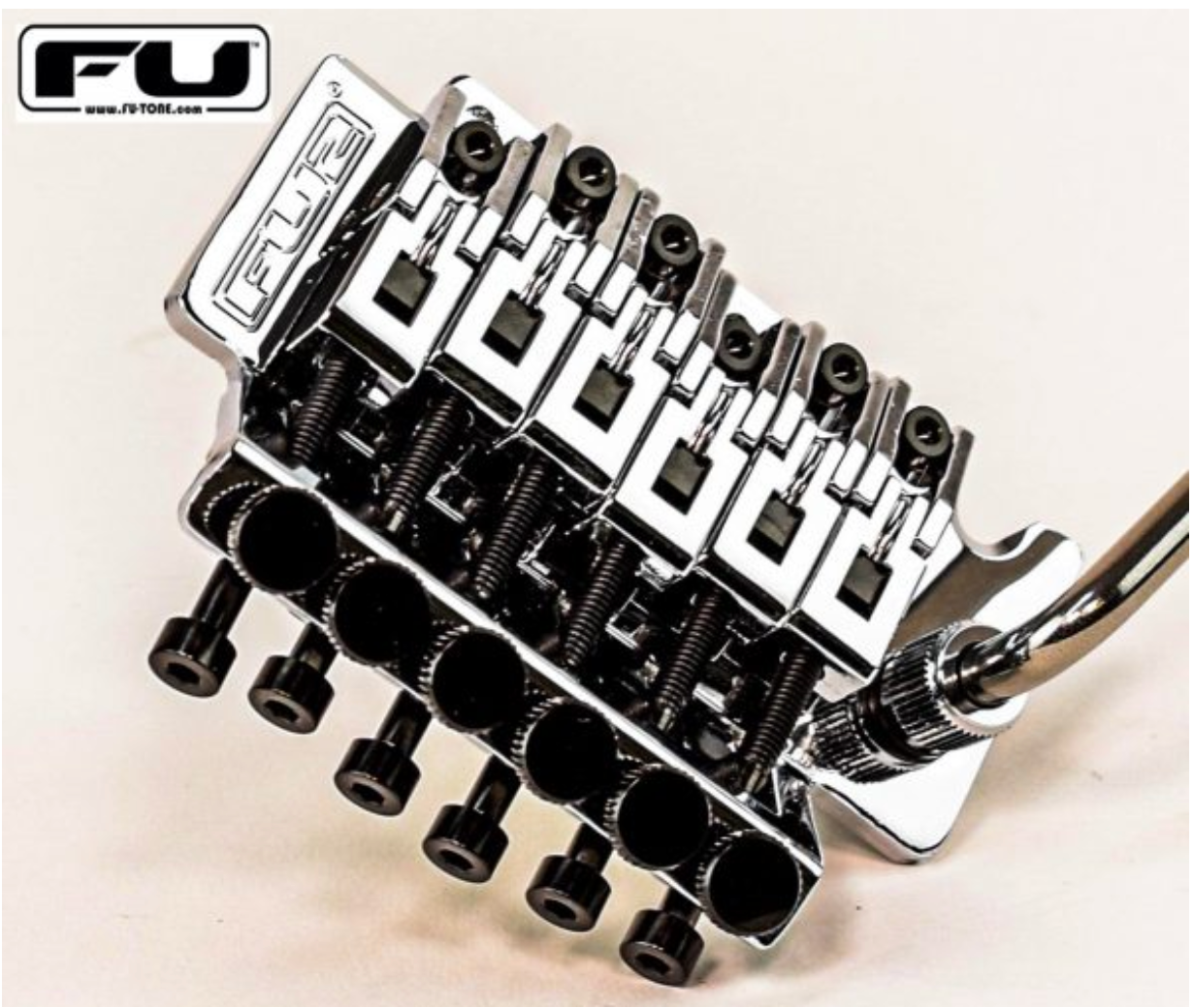 FU-Tone Titanium String Lock Screw Set (6) - Black