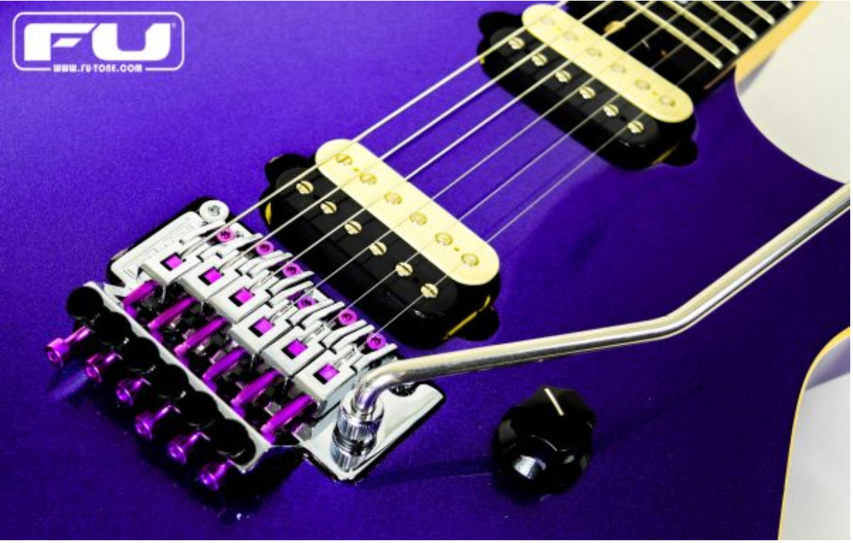 FU-Tone Titanium String Lock Screw Set (6) - Purple