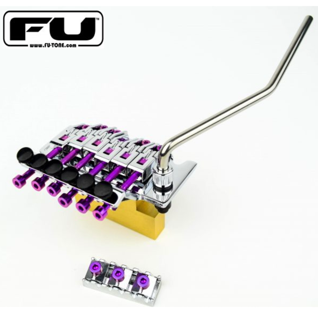 FU-Tone Titanium String Lock Screw Set (6) - Purple