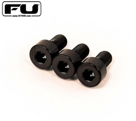 FU-Tone Titanium Nut Clamping Screw Set (3) - Black