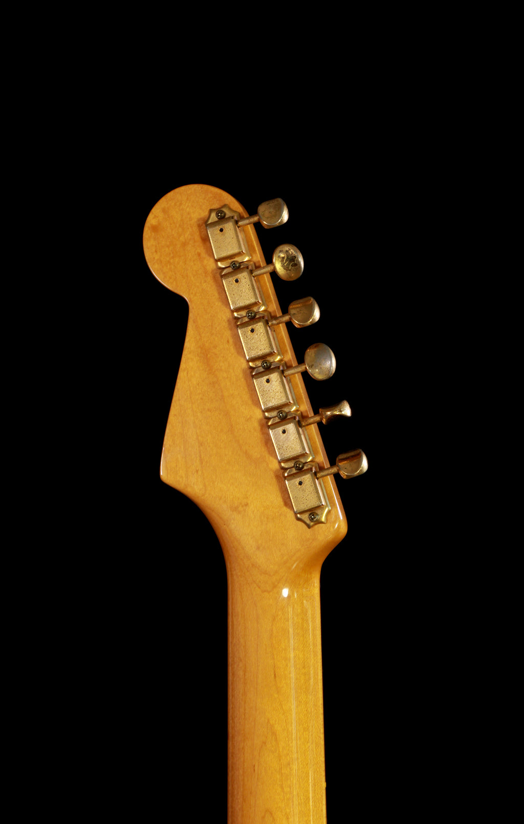 Van Zandt Vanzandt STV-R2 Made in Japan Strat Golden Mist with Matching Headstock