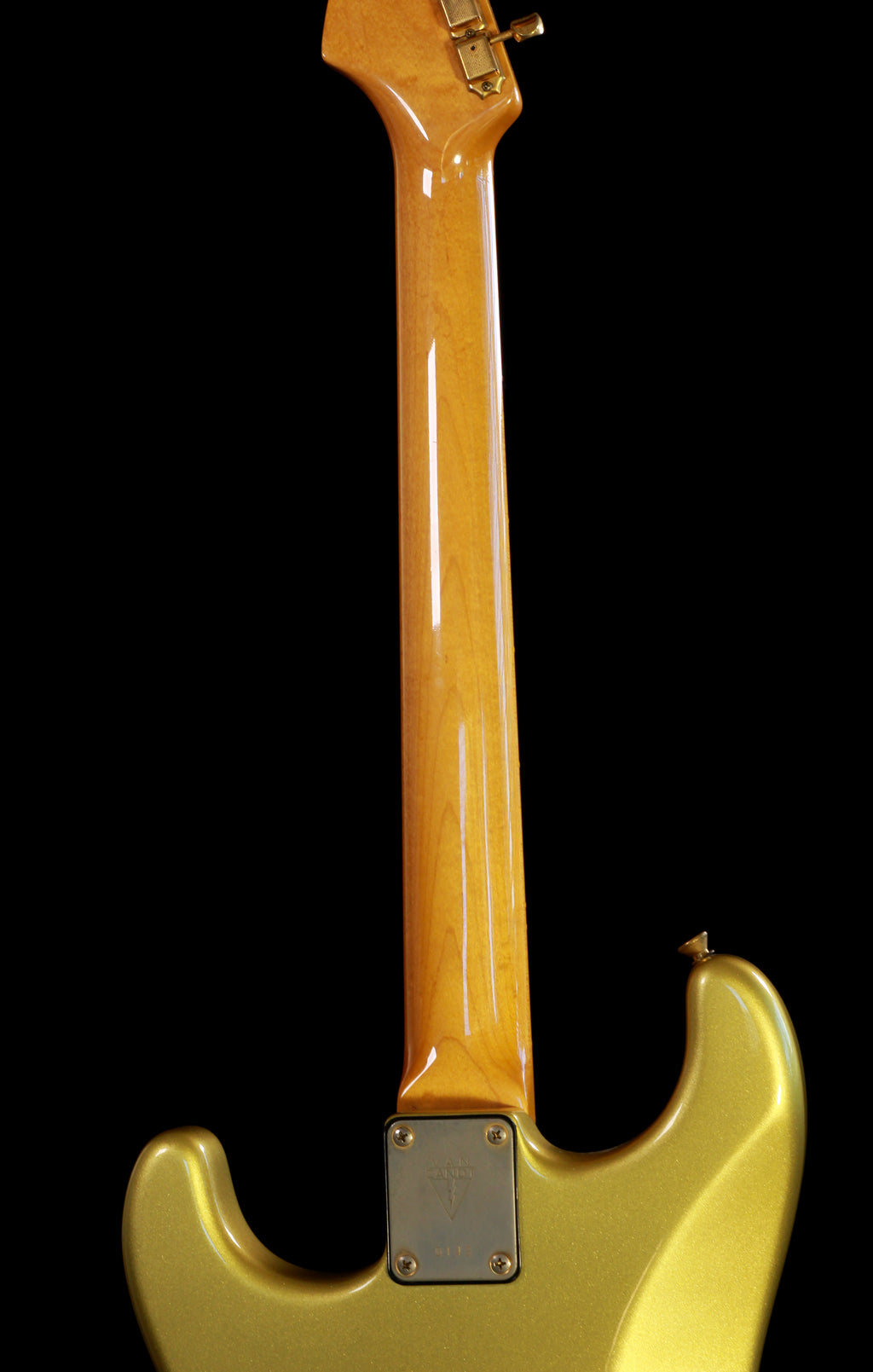 Van Zandt Vanzandt STV-R2 Made in Japan Strat Golden Mist with Matching Headstock