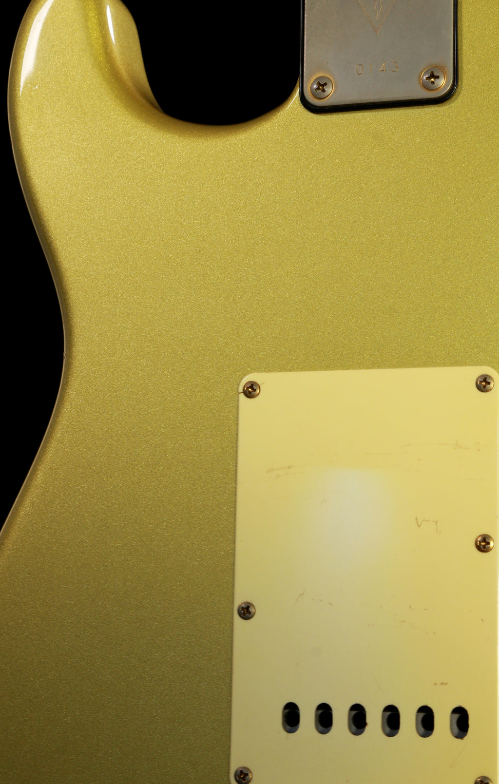 Van Zandt Vanzandt STV-R2 Made in Japan Strat Golden Mist with Matching Headstock