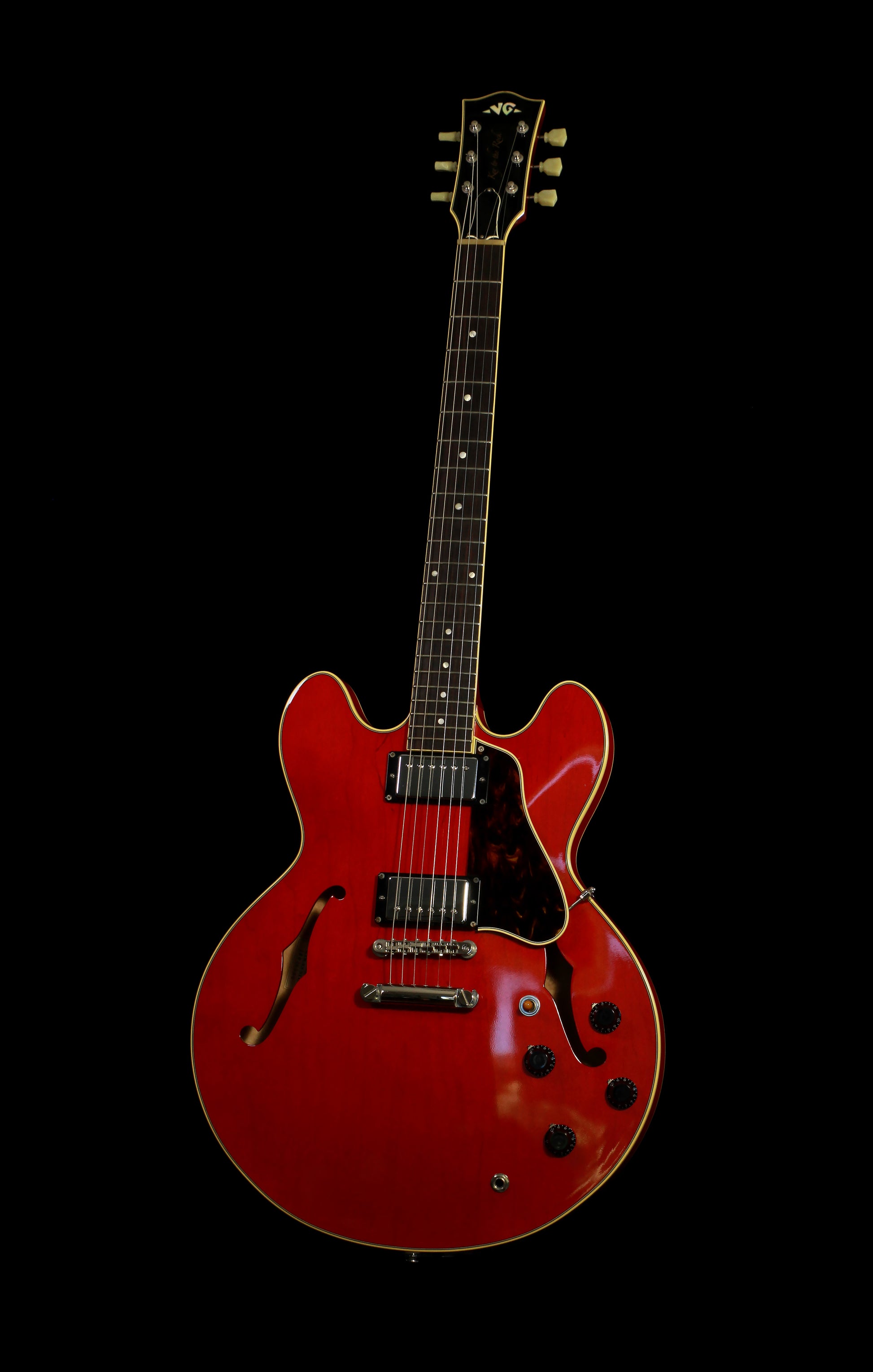 Vesta Graham VG KTR-ES STD Key To The Rock ES-335 Seymour Duncan Pickups