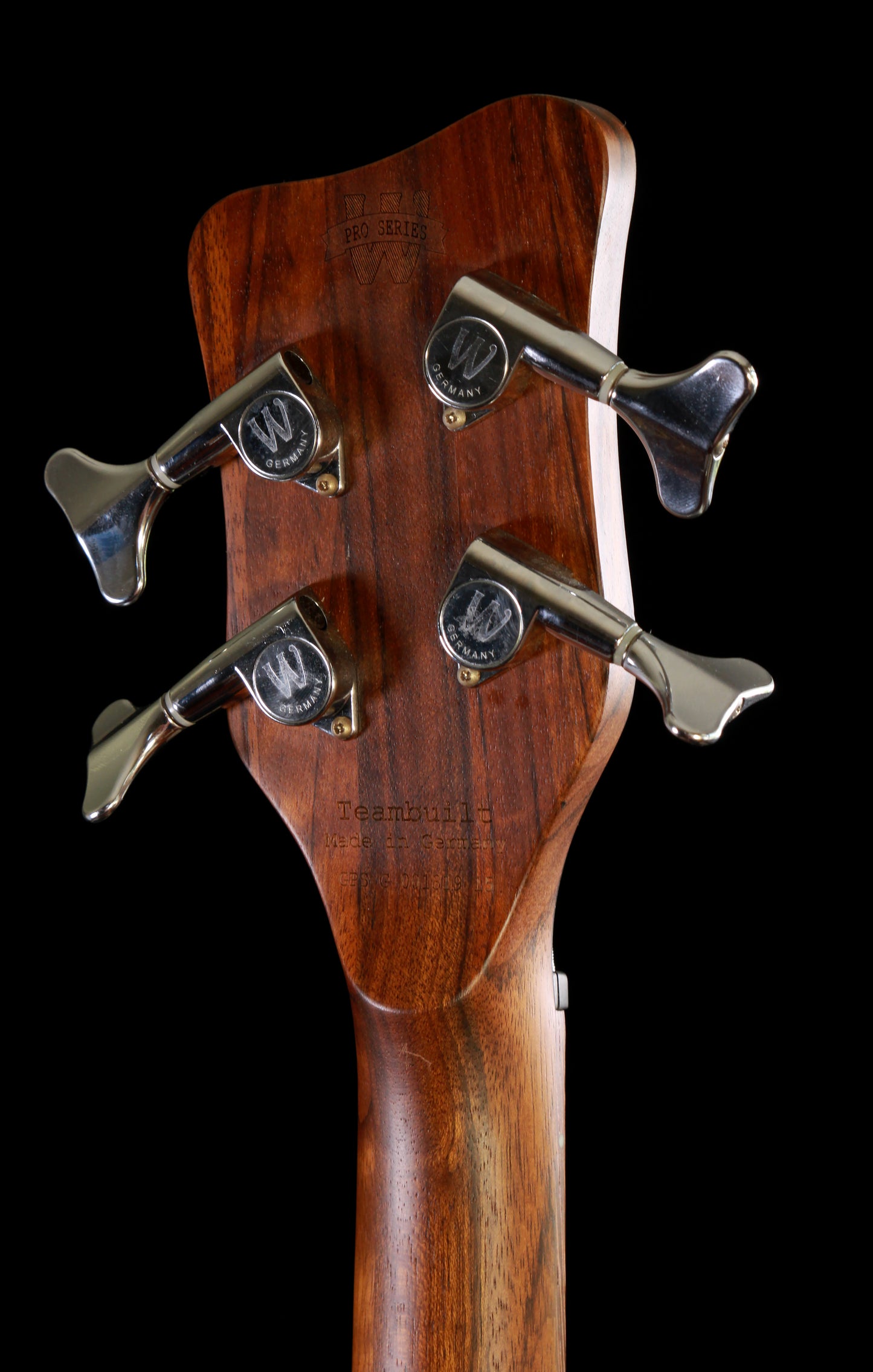 Warwick Teambuilt Pro Series Streamer LX, 4-String Natural Transparent Satin