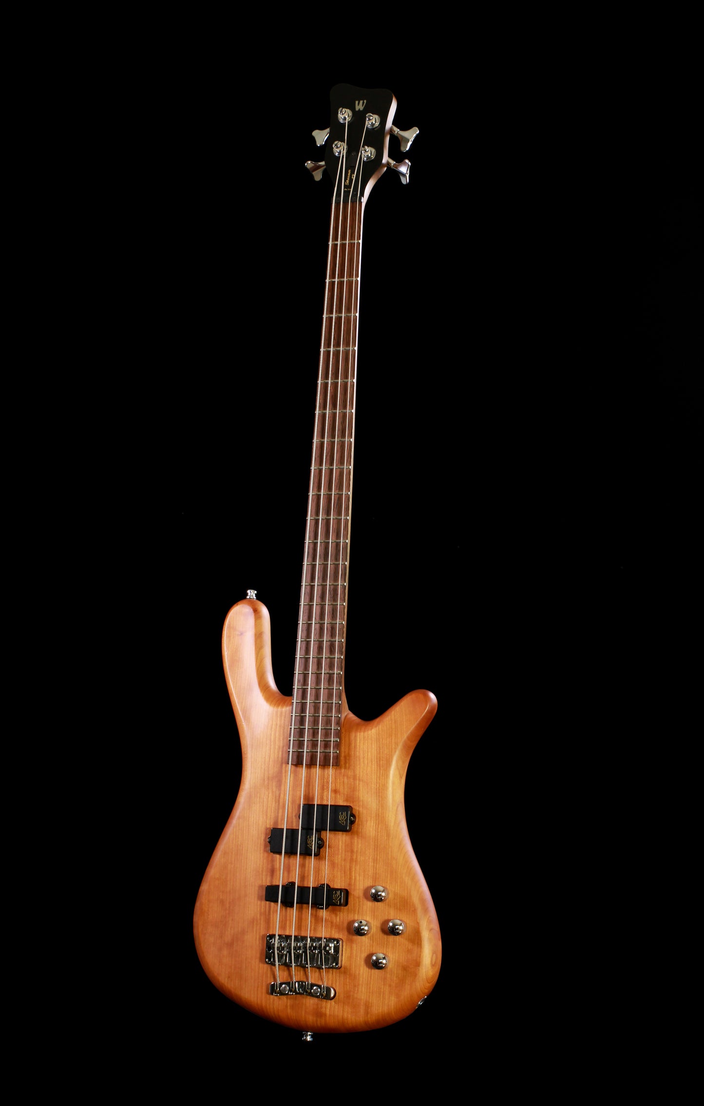 Warwick Teambuilt Pro Series Streamer LX, 4-String Natural Transparent Satin