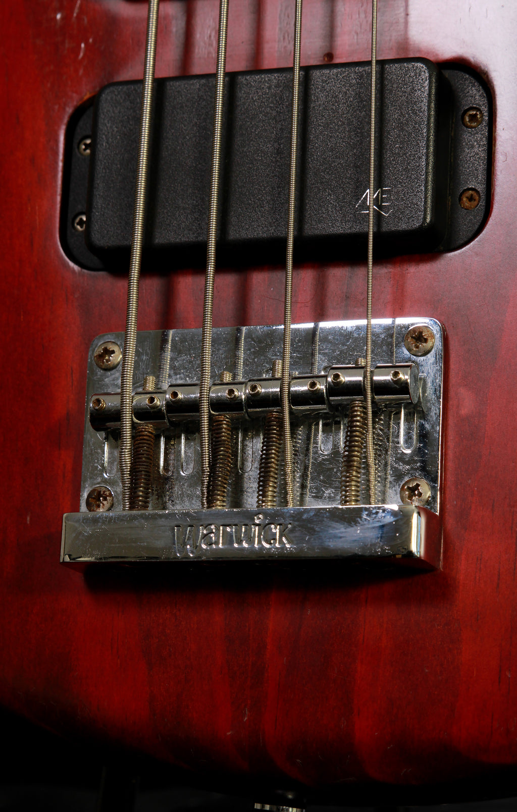 Warwick Streamer STD Standard Made in Germany Cherry Carolena / Ovangkol