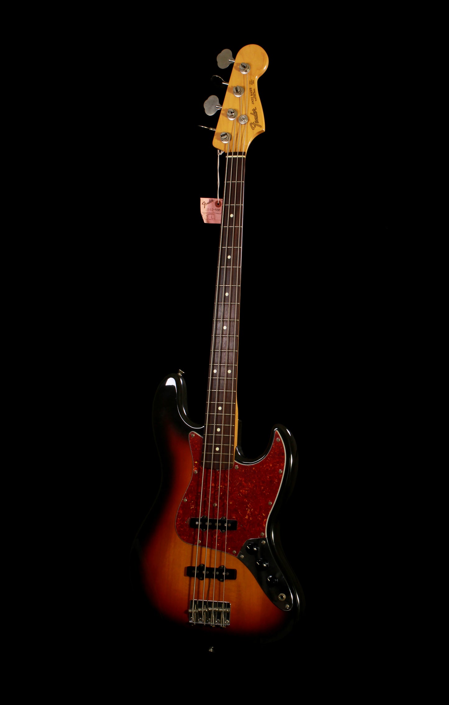 Fender Japan Jazz Bass JB-62 3 Tone Sunburst 1989-1990