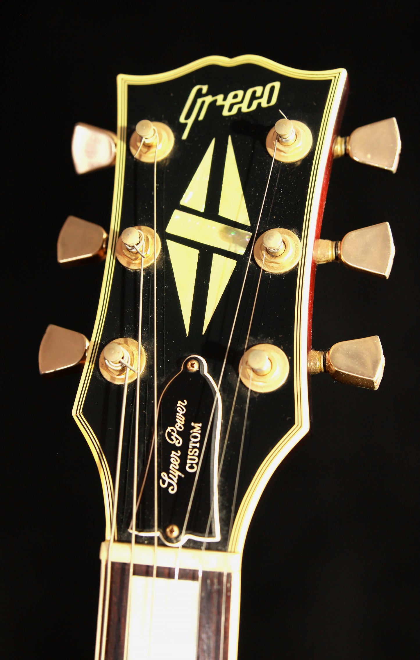 Greco EG-500 Super Power Tobacco Sunburst (Les Paul Custom Lawsuit)