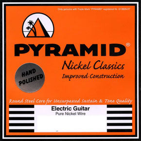 Pyramid Pure Nickel Nickle Classics Hand Polished Electric Guitar Strings (.010-.046)