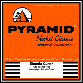 Pyramid Pure Nickel Nickel Classics Electric Guitar Strings (Select Size)