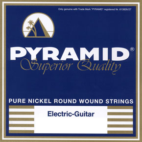Pyramid Pure Nickel Round Wound Electric Guitar Strings (.010-.046)